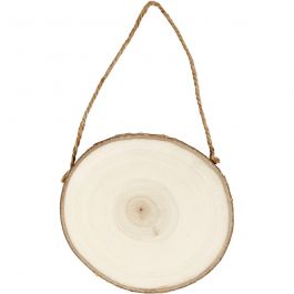 Türschild, D 12-14 cm, Dicke 1,5 cm, 1 Stk [HOB-57952]
