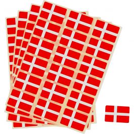 Flaggensticker, Größe 15x22 mm, 72 Stk/ 1 Pck [HOB-59124]