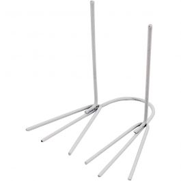 Hühnerfüße, H 4,5 cm, B 2,5 cm, Weiß, 20 Paar/ 1 Pck [HOB-59362]