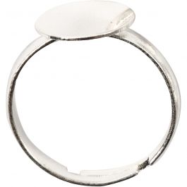 Fingerring, Versilbert, 15Stk/ 1 Pck [HOB-61311]