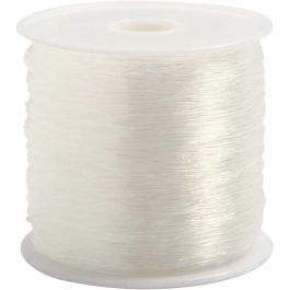 Elastische Schnur, rund, Dicke 0,5 mm, 100 m/ 1 Rolle [HOB-61540]