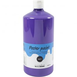 Temperafarbe Matt, Violett, 1000 ml/ 1 Fl. [HOB-642144]