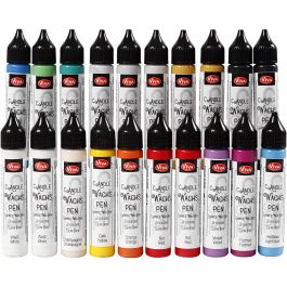 Kerzenstifte, Sortierte Farben, 20x28 ml/ 1 Pck [HOB-73510]