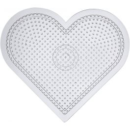Steckplatte, Größe 15 cm, medium, Transparent, 10 Stk/ 1 Pck [HOB-753031]