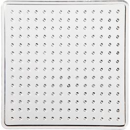 Steckplatte, Kleines Quadrat, Größe 7x7 cm, medium, 10 Stk/ 1 Pck [HOB-753041]