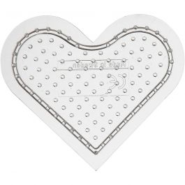 Steckplatte, Größe 7 cm, medium, Transparent, 1 Stk [HOB-753080]