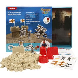 Sandy Clay, Burg, Natur, 1 Set [HOB-78270]