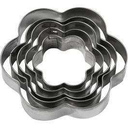 Ausstechförmchen, Blume, Größe 8 cm, 5 Stk/ 1 Pck [HOB-782880]