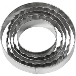 Ausstechförmchen, Kreis, Größe 8 cm, 5 Stk/ 1 Pck [HOB-782882]