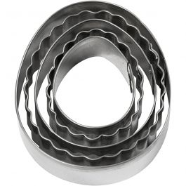 Ausstechförmchen, Ei, Größe 8 cm, 5 Stk/ 1 Pck [HOB-782884]
