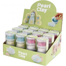 Pearl Clay®, Sortierte Farben, 12 Set/ 1 Pck [HOB-78719]