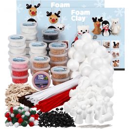 Foam Clay Bastelset, Sortierte Farben, 1 Set [HOB-78900]