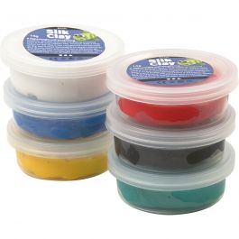Silk Clay®, Standard-Farben, 6x14 g/ 1 Pck [HOB-79141]