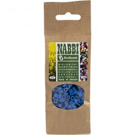 NABBI BioBeads, Größe 5x5 mm, Lochgröße 2.5 mm, medium, Hellpink, 1000 Stk/ 1 Pck [HOB-9067645]