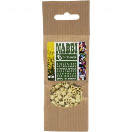 NABBI BioBeads, Größe 5x5 mm, Lochgröße 2,5 mm, medium, Lachsfarbig (051), 1000 Stk/ 1 Pck [HOB-9067648]
