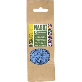 NABBI BioBeads, Größe 5x5 mm, Lochgröße 2.5 mm, medium, Blau, 1000 Stk/ 1 Pck [HOB-9067790]