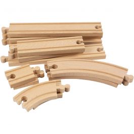 VIGA Bahngleise, 12 Teile/ 1 Set [HOB-908533]