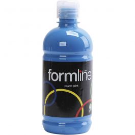 Temperafarbe Matt, Primärblau, 500 ml/ 1 Fl. [HOB-642055]