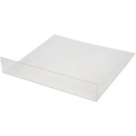 PET Platte, Größe 375x380 mm, Transparent, 1 Stk [HOB-93231]