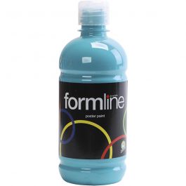 Temperafarbe Matt, Türkis, 500 ml/ 1 Fl. [HOB-642058]