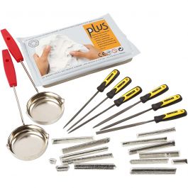 Zinngießen in Ton, 1 Set [HOB-97305]