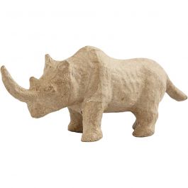 Rhinozeros, H 7,5 cm, L 18 cm, 1 Stk [HOB-99351]