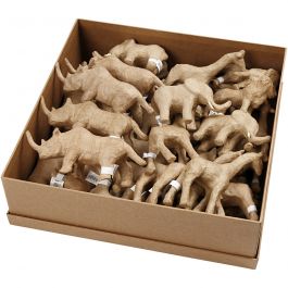 Tiere der Savanne, H 7,5-10 cm, 32 Stk/ 1 Pck [HOB-99382]
