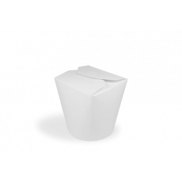 Wok to Go Becher Karton 9,4x9,7 cm 26oz 750ml weiß (500 Stück) [TK-9987002]