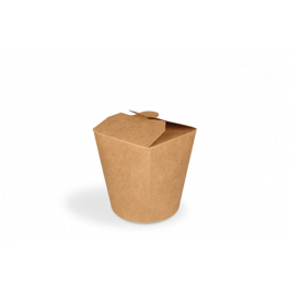 Wok to Go Becher 8x8,6 cm 16oz 400ml kraft (500 Stück) [TK-9987004]