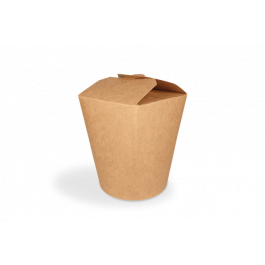 Wok to Go Becher 10x11,5 cm 32oz 1000ml kraft (500 Stück) [TK-9987006]