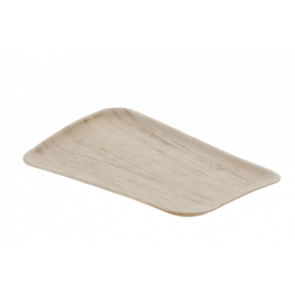 Teller Palmblatt 16x1,5x24 cm (100 Stück) [TK-9987119]