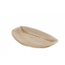 Catering-Tablett Palmblatt 25x2,5x36 cm (100 Stück) [TK-9987123]