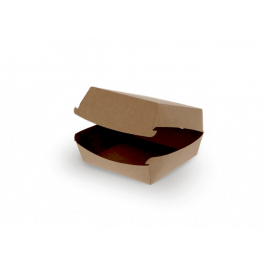 Hamburgerbox 12x7x12 cm kraft (600 Stück) [TK-9987218]