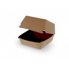 Hamburgerbox kraft 12x10x12 cm FSC®Mix (600 Stück) [TK-9987219]