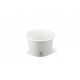 Eiscremebecher Karton 240ml Ø9 cm 8oz FSC®Mix weiß (1.000 Stück) [TK-9987445]