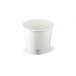 Eiscremebecher Karton 360ml Ø9 cm 12oz FSC®Mix weiß (1.000 Stück) [TK-9987447]