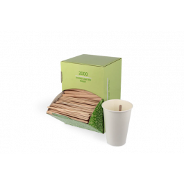 Rührstäbchen Holz im Spenderkarton11cm FSC®Mix (2.000 Stück) [TK-9987531]