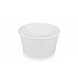 Salad Poke Schale 1000ml 32oz Ø14,8x7,8 cm weiß (300 Stück) [TK-9987588]