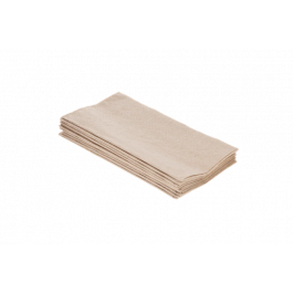 Serviette 2 Lagen Papier 1/8 Fold 40x40cm kraft (1.500 Stück) [TK-9987616]