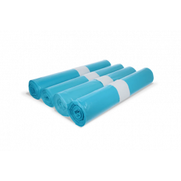 Müllsäcke 120 liter 80x110cm 10 Rolls mit 20 Beuteln blau (200 Beutel) [TK-9987665]