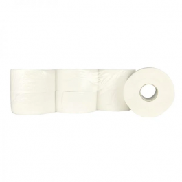 Toilettenpapier klein Jumbo 180m 2 Lagen weiß T2 (12 Stück) [TK-9987671]
