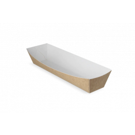 Würstchenschalen A16 kraft/weiß (400 Stück) [TK-9987895]