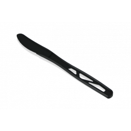 Wiederverwendbares Schwarz-Messer CPLA 18 cm (1.000 Stück) [TK-9988003]