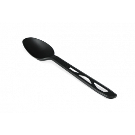 Wiederverwendbarer Schwarz-Löffel 16 cm CPLA (1.000 Stück) [TK-9988005]