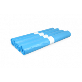 Müllsäcke 120 liter 80x110cm 15 Rolls mit 20 Beuteln blau (300 Beutel) [TK-9988011]