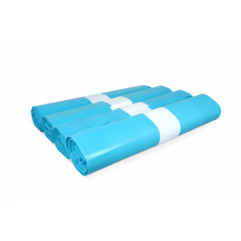 Müllsäcke 120 liter 70x110cm 10 Rolls mit 20 Beuteln blau T70 (200 Beutel) [TK-9988012]