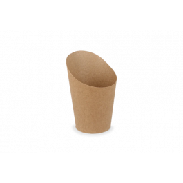 Wrap snack Becher 6x11,8 cm Kraft (400 Stück) [TK-9988176]