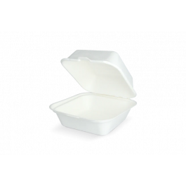 Hamburgerbox Zuckerrohr 15,3x8x15,3 cm (500 Stück) [TK-9988192]