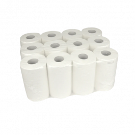 Handtuchrolle klein 1 lage 120 meter Ø19cm 100% Zellulose T8 (12 Stück) [TK-9988346]
