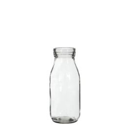 Milchflaschen aus Glas 250ml | 14x6cm (24 Stück) [IFS-129191]